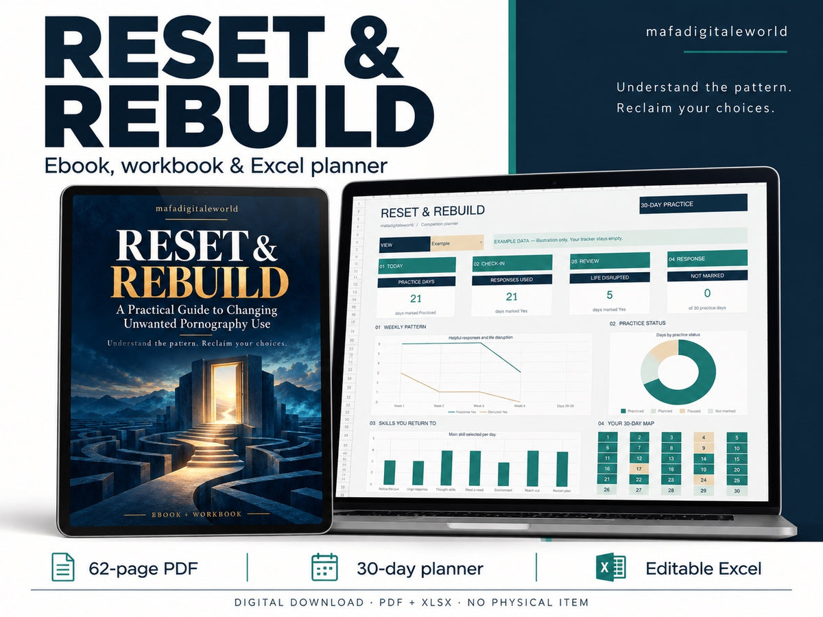 Reset & Rebuild — Ebook, Workbook & 30-Day Excel Planner