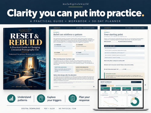 Reset & Rebuild — Ebook, Workbook & 30-Day Excel Planner