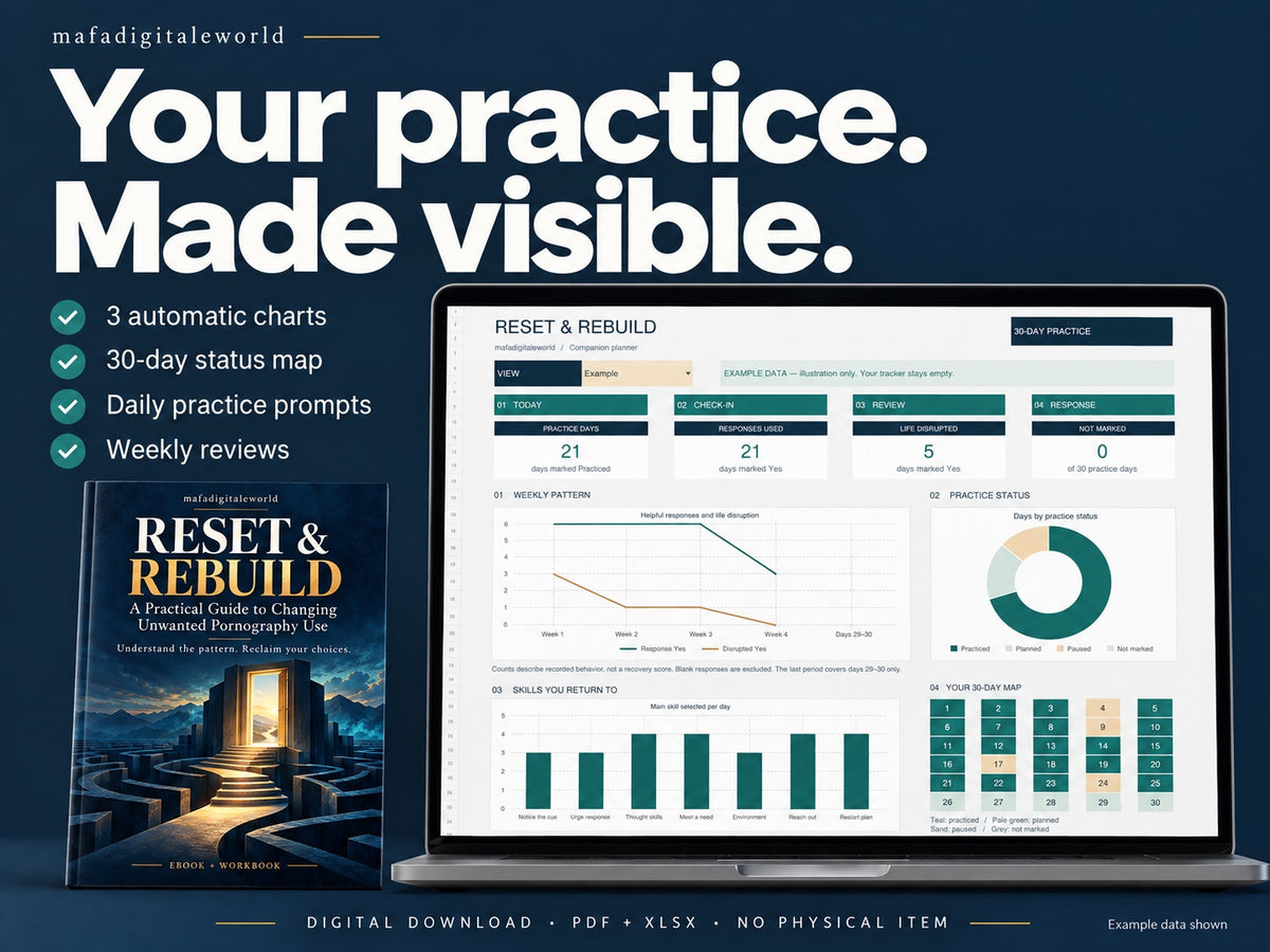 Reset & Rebuild — Ebook, Workbook & 30-Day Excel Planner